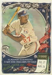 2023 Topps Allen & Ginter Spotless Spans Vladimir Guerrero #SS-42 card