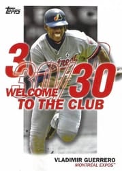 2023 Topps Welcome to the Club Vladimir Guerrero #WC-14 card
