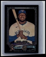 2025 Topps Allen & Ginter Uniform Countdown (Minis) Vladimir Guerrero #UC-27 card