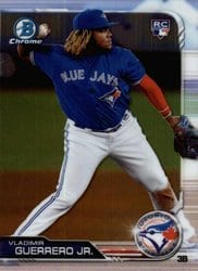 2019 Bowman Chrome Base Set Vladimir Guerrero Jr. #73 card