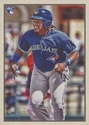 2019 Bowman Heritage Base Set Vladimir Guerrero Jr. #53VR-26 card
