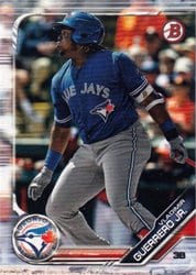 2019 Bowman Prospects Vladimir Guerrero Jr. #BP-1 card