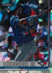 2019 Topps Chrome Sapphire Edition Base Set Vladimir Guerrero Jr. #340 card