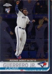 2019 Topps Chrome Update Base Set Vladimir Guerrero Jr. #58 card