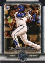 2019 Topps Museum Collection Base Set Vladimir Guerrero Jr. #100 card