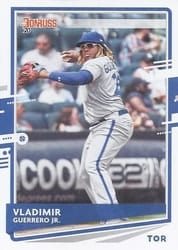 2020 Donruss Base Set Vladimir Guerrero Jr. #102b card