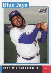 2020 Topps Archives Snapshots Base Set Vladimir Guerrero Jr. #AS-VG card