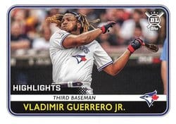 2020 Topps Big League Base Set Vladimir Guerrero Jr. #295 card