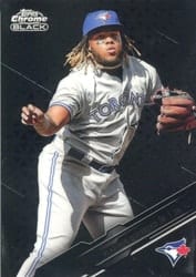 2020 Topps Chrome Black Base Set Vladimir Guerrero Jr. #50 card