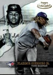 2020 Topps Gold Label Base Set Vladimir Guerrero Jr. #96 card