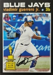 2020 Topps Heritage Base Set Vladimir Guerrero Jr. #414 card