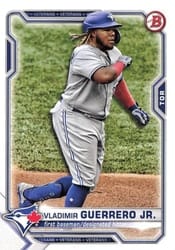 2021 Bowman Base Set Vladimir Guerrero Jr. #73 card