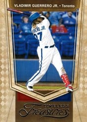 2021 Panini Chronicles Timeless Treasures Vladimir Guerrero Jr. #2 card
