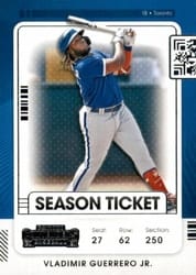 2021 Panini Contenders Base Set Vladimir Guerrero Jr. #17 card