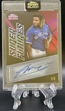 2021 Topps Chrome Black Super Futures Autographs Vladimir Guerrero Jr. #SFA-VGJ card