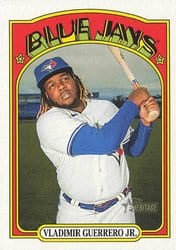 2021 Topps Heritage Base Set Vladimir Guerrero Jr. #193 card