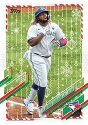 2021 Topps Holiday Base Set Vladimir Guerrero Jr. #HW146 card