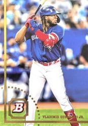 2022 Bowman Heritage Base Set Vladimir Guerrero Jr. #22 card