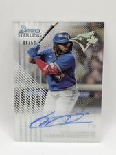 2022 Bowman Sterling Tek Autographs Vladimir Guerrero Jr. #STA-VG card