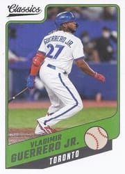 2022 Panini Chronicles Classics Vladimir Guerrero Jr. #19 card