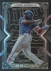 2022 Panini Chronicles Obsidian Vladimir Guerrero Jr. #43 card