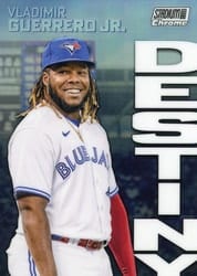 2022 Stadium Club Chrome Dynasty and Destiny Vladimir Guerrero Jr. #BTA-VG card