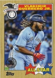 2022 Topps 1987 Topps Baseball All-Stars Vladimir Guerrero Jr. #87AS-11 card