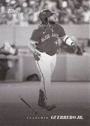 2022 Topps Black & White Base Set Vladimir Guerrero Jr. #48 card