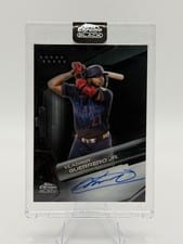 2022 Topps Chrome Black Autographs Vladimir Guerrero Jr. #CBA-VGJ card