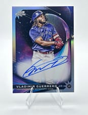 2022 Topps Cosmic Chrome Star Gaze Autographs Vladimir Guerrero Jr. #SGA-VG card