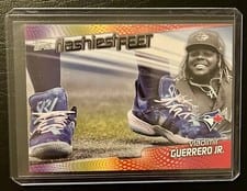 2022 Topps Flashiest Feet Autographs Vladimir Guerrero Jr. #FF-12 card