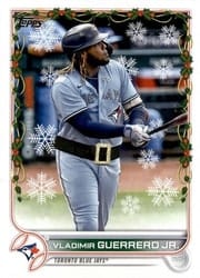 2022 Topps Holiday Base Set Vladimir Guerrero Jr. #HW10c card