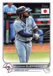 2022 Topps Japan Edition Base Set Vladimir Guerrero Jr. #54 card