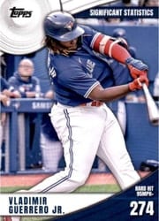 2022 Topps Significant Statistics Vladimir Guerrero Jr. #SS-4 card