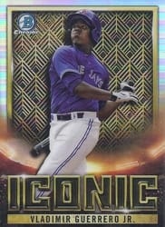 2023 Bowman Chrome Iconic Vladimir Guerrero Jr. #BI-12 card