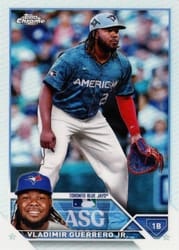 2023 Topps Chrome Update 2023 All-Star Game Vladimir Guerrero Jr. #ASGC-10 card