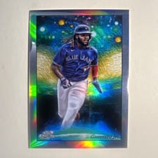 2023 Topps Cosmic Chrome Stars in the Night Vladimir Guerrero Jr. #STN-5 card