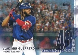 2023 Topps Japan Edition Strength in Numbers Vladimir Guerrero Jr. #SS-8 card