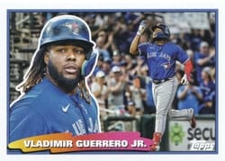 2023 Topps Update Oversized Topps Big Baseball Vladimir Guerrero Jr. #BIG-21 card