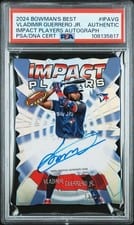 Vladimir Guerrero Jr. 2024 Bowman's Best Impact Players Autographs card