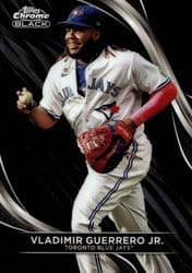 2024 Topps Chrome Black Base Set Vladimir Guerrero Jr. #48 card