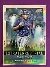 2024 Topps Cosmic Chrome Extraterrestrial Talent Vladimir Guerrero Jr. #ET-15 card