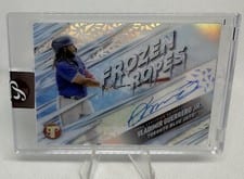 2024 Topps Pristine Frozen Ropes Autograph Vladimir Guerrero Jr. #FRA-VG card