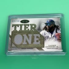 2024 Topps Tier One Die-Cut Relics Vladimir Guerrero Jr. #T1RD-VG card