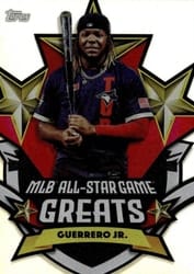 2025 Topps All Star Game All-Star Game Greats Vladimir Guerrero Jr. #ASGG-3 card