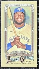 2025 Topps Allen & Ginter Mini Chrome Vladimir Guerrero Jr. #116 card