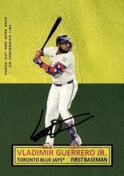 2025 Topps Archives 1964 Topps Stand-Ups Vladimir Guerrero Jr. #64SU-21 card