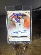 2025 Topps Chrome Black Ivory Autographs Vladimir Guerrero Jr. #IVA-VG card