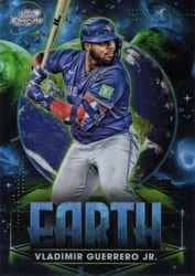 2025 Topps Cosmic Chrome Planetary Pursuit Earth Vladimir Guerrero Jr. #PPE-5 card