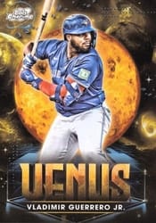 2025 Topps Cosmic Chrome Planetary Pursuit Venus Vladimir Guerrero Jr. #PPV-5 card